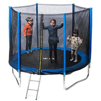 Trampolín 250 cm Ideal para Juegos en Interior y Exterior
