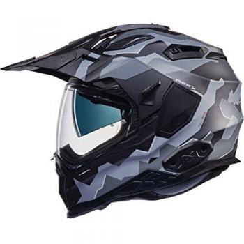 Nexx X.WED 2 Hill End Motorradhelm Schwarz/Grau S