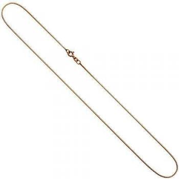 Venezianerkette 925 Silber rotgold vergoldet 0,8 mm 45 cm Halskette