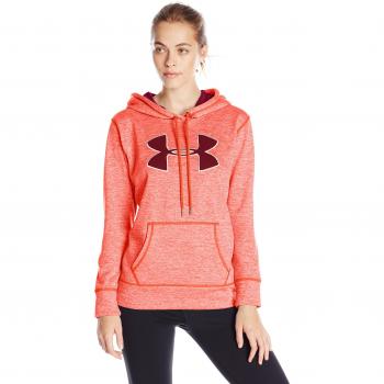 UA Orange Twist Fleece Hoodie – Size L