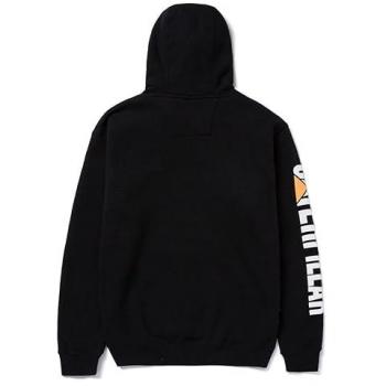 Caterpillar Premium Black Hooded Sweatshirt (Cotton) – Size 38520‑71791‑07