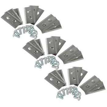 Lames de tondeuse vhbw 27x pour Worx Landroid
