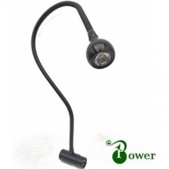 Lámpara LED de brazo articulado, 1W, 4 pines, 3 pines, XLR
