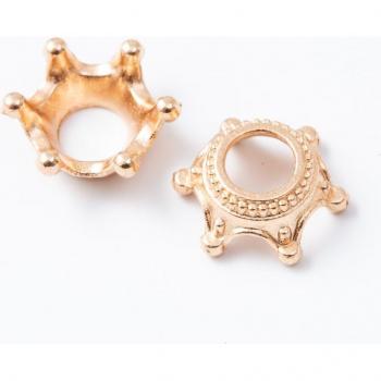 35 pcs Vintage Zinc Alloy Crown Charms for DIY Accessories