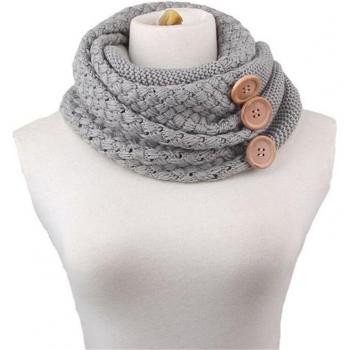 Écharpe crochet basique hiver femme