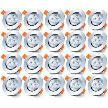 Ensemble de 20 Spots LED Encastrés