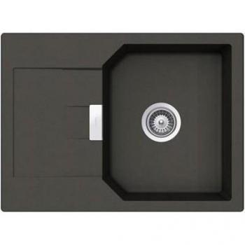 Schock Unterbauspüle Manhattan D‑100 S U Asphalt