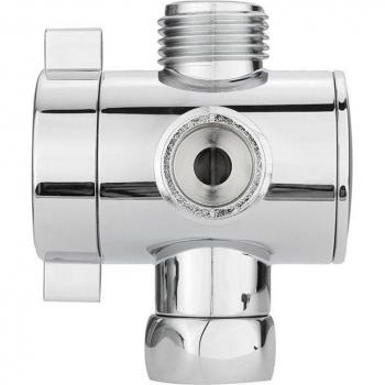 Toilet Bidet Shower Diverter Valve 1/2 Inch T-Adapter