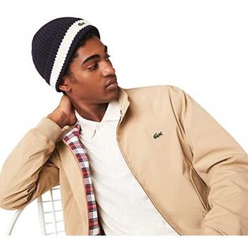 Lacoste Berretto in Lana a Coste