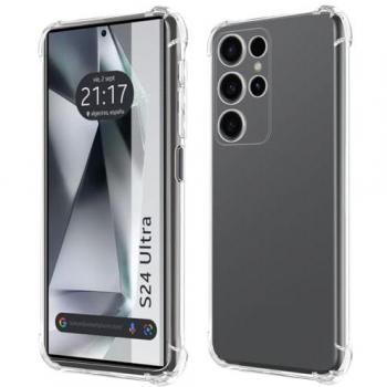 Funda Silicona Antigolpes Transparente para Samsung Galaxy S24 Ultra 5G