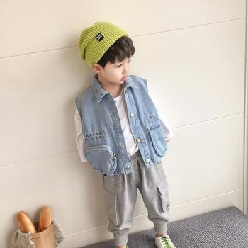 Baby Boy's Spring Denim Outfit