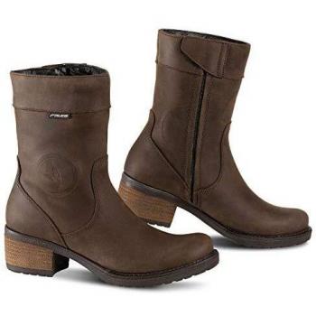 Falco Motorradstiefel Herren FA, Schwarz, 42 EU
