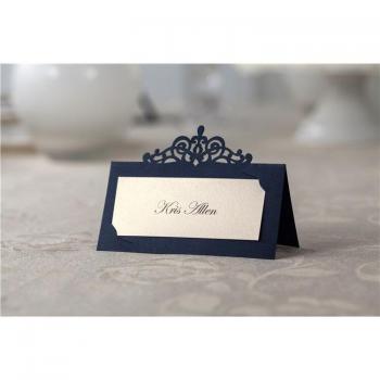 24pcs Royal Blue Place Card Holders for Event Decorations