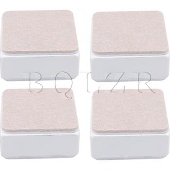 Patas Ajustables BQLZR, 4 Uds., Acero Blanco