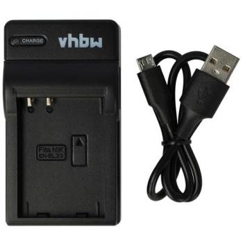 Chargeur USB pour Nikon CoolPix P600 et modèles compatibles