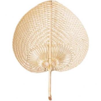 Handwoven Palm Fan