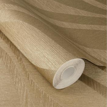Gold Wave Sky Lounge Wallpaper