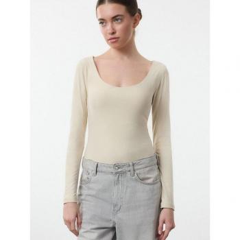 Trendyol Dlouhý Rukáv Bodysuit s Tlačítkovým Zapínáním