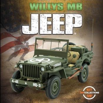 IXO 1:8 US Jeep Willys 4x4 Detailgetreu