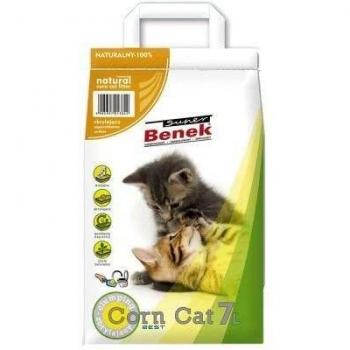 Super Benek Cat Litter, Corn, 25 L