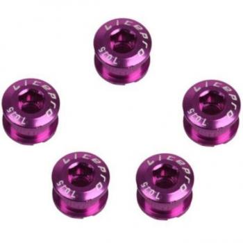 Boulons de plateau en aluminium 7075 pour vélo