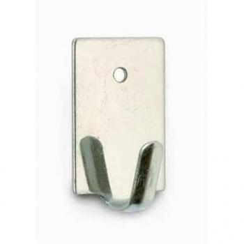 MINI PERCHA ADHESIVA ACERO INOX BLISTER 4UDS