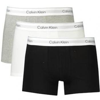 Calvin Klein Men’s Triple Pack Boxers – Grey/White/Black – S