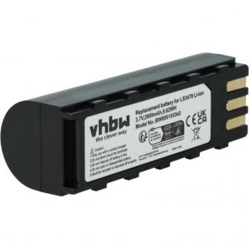 Batteria VHBW 2600 mAh 3,7 V Li‑Ion per Symbol LS3478/MT2000/DS3578/DS3478