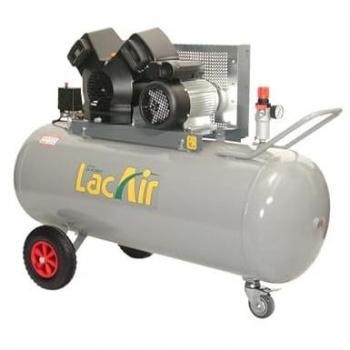 Compresseur à courroie LACME TwinAir 23/200 M monophasé 23 m³/h sur cuve 200 litres
