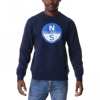 Rundhals-Pullover North Sails mit Grafikdesign