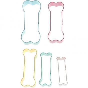 5-Piece Aluminium Dog Bone Mould Set