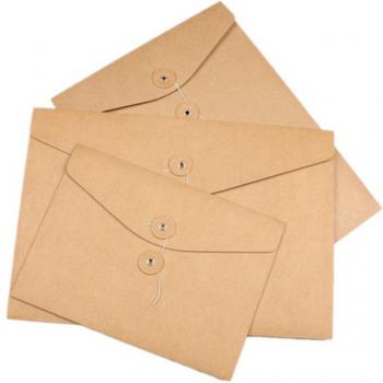 Kraft Paper A4 A5 Envelope Organizer