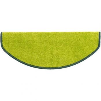 Marchettes d'escalier Dynastie Velours Vert (Semi-circulaire) 23,5 x 65 cm – Anti‑glissade