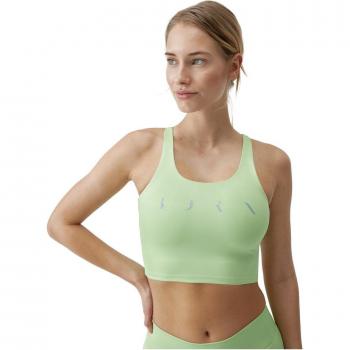 Reggiseno Daira Born Living Yoga verde chiaro grigio