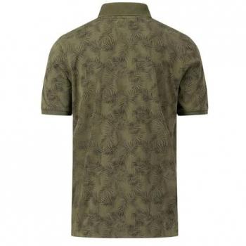 Fynch-Hatton Regular Fit Poloshirt, Khaki Melange, Größe XL