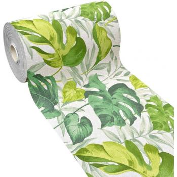 Tapis d’appoint cuisine Emmevi – Feuilles antidérapantes 52x200 cm