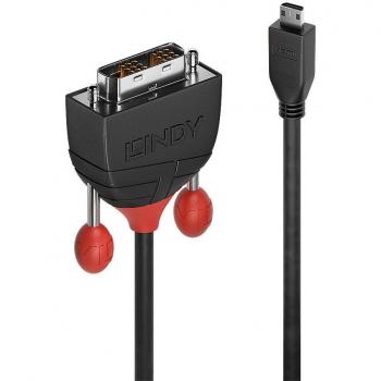 Lindy Kabel Micro HDMI auf DVI-D Einzelverbindung, 1m (Länge: 100 cm)