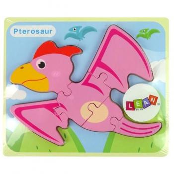 Dino Freunde Holzpuzzle