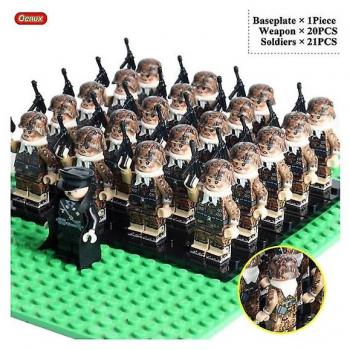 Bloques de Construcción: Soldados y Vehículos Alemanes WW2