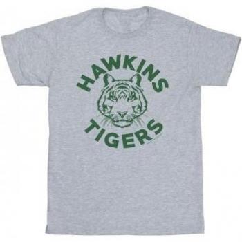 Stranger Things Jungen T-Shirt grau