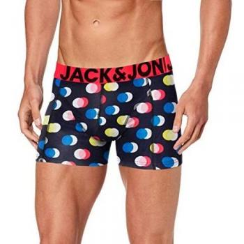 Jack & Jones JACDOTS Boxer de Bain Multicolore Diva Pink XL