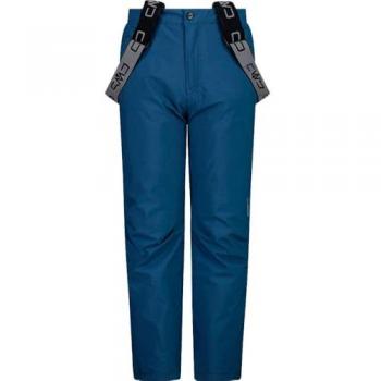 Pantaloni lunghi CMP Salopette Twill Ski Blu Lampo per bambini 12
