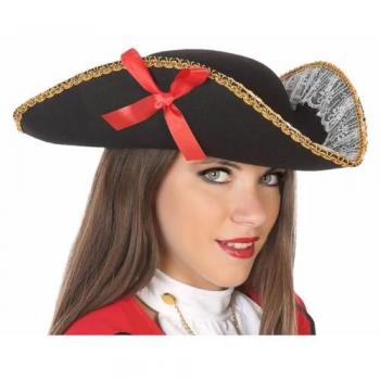 Sombrero de Pirata Negro Unisex