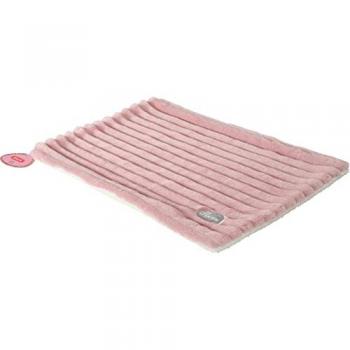 Coperta per Gatti e Cani Naomi Rosa e Beige