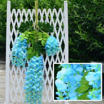 12-Piece Faux Wisteria Vine Set