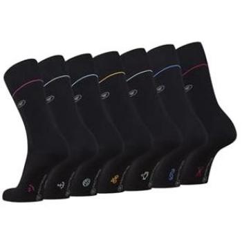 Calcetines de hombre TOM TAILOR, 7-Días Box, rayas y estampado pequeño, talla 43-46