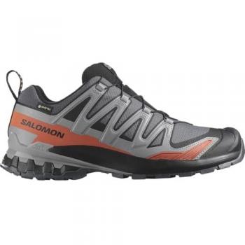 Salomon XA Pro 3D V9 Larghe Trail Gore‑Tex Grigio/Ombra arancione – EU 41 ⅓