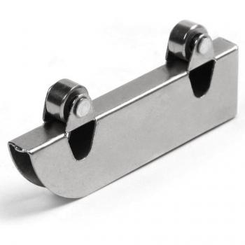 Edelstahl Schiebetür Hardware mit Doppelrollen