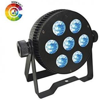 Projecteur LED DMX Slim 7x10W Quad
