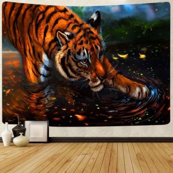Wildlife Leopard Wall Hanging Tapestry